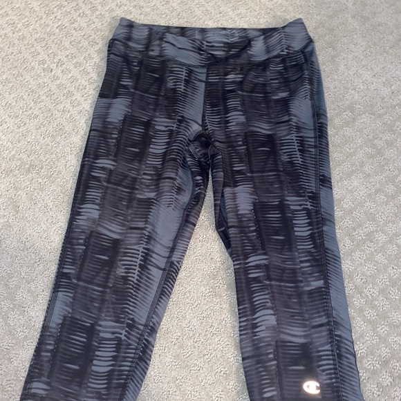 Champion Patterned Workout Leggings - Picture 1 of 1